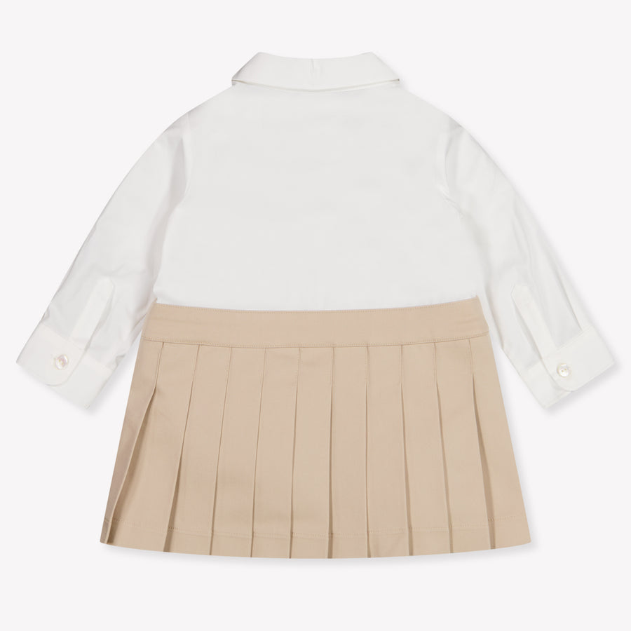 Fendi Baby Jongens Jurk In Beige