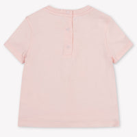 Fendi Baby Unisex T-Shirt In Licht Roze