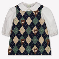 Fendi Baby Meisjes Jurk In Licht Roze