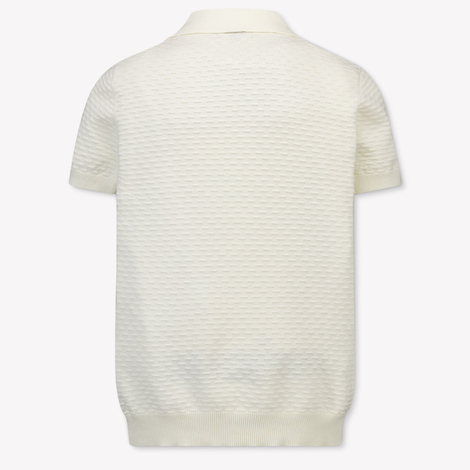 Antony Morato Kinder Jongens Polo In Off White