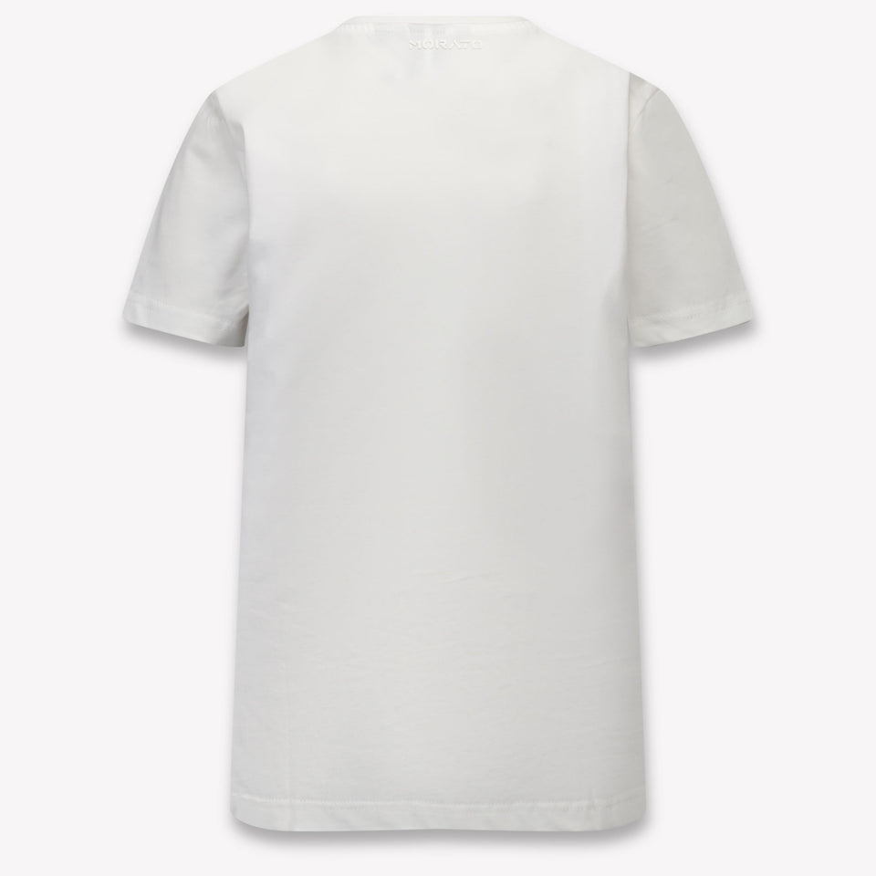 Antony Morato Kinder Jongens T-Shirt In Wit