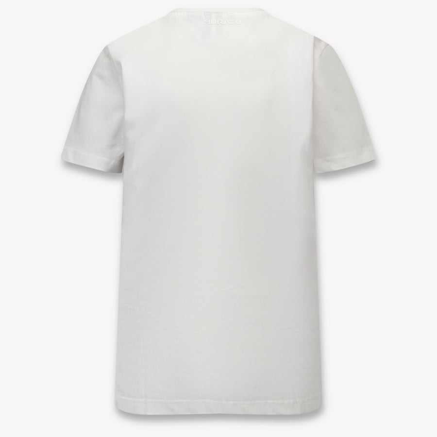Antony Morato Kinder Jongens T-Shirt In Wit