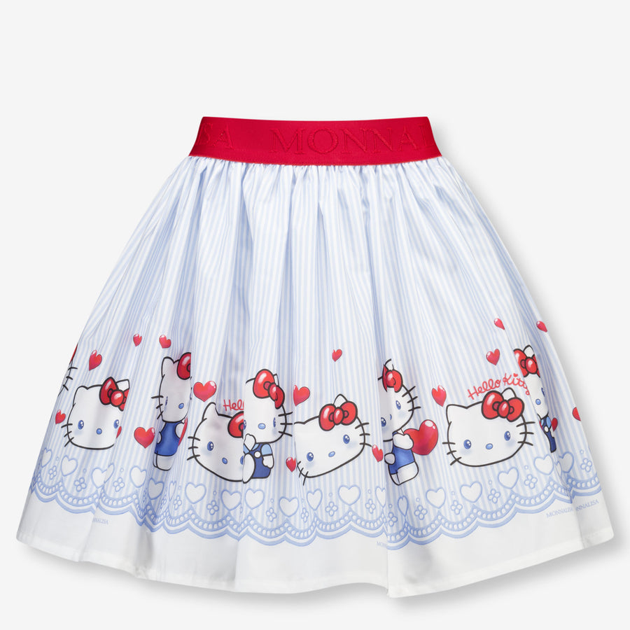 MonnaLisa Kinder Meisjes Rokje In Licht Blauw