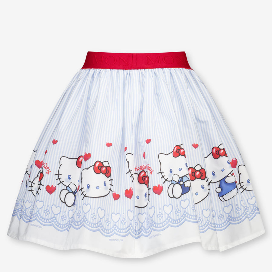 MonnaLisa Kinder Meisjes Rokje In Licht Blauw