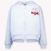 MonnaLisa Kinder Meisjes Vest In Licht Blauw