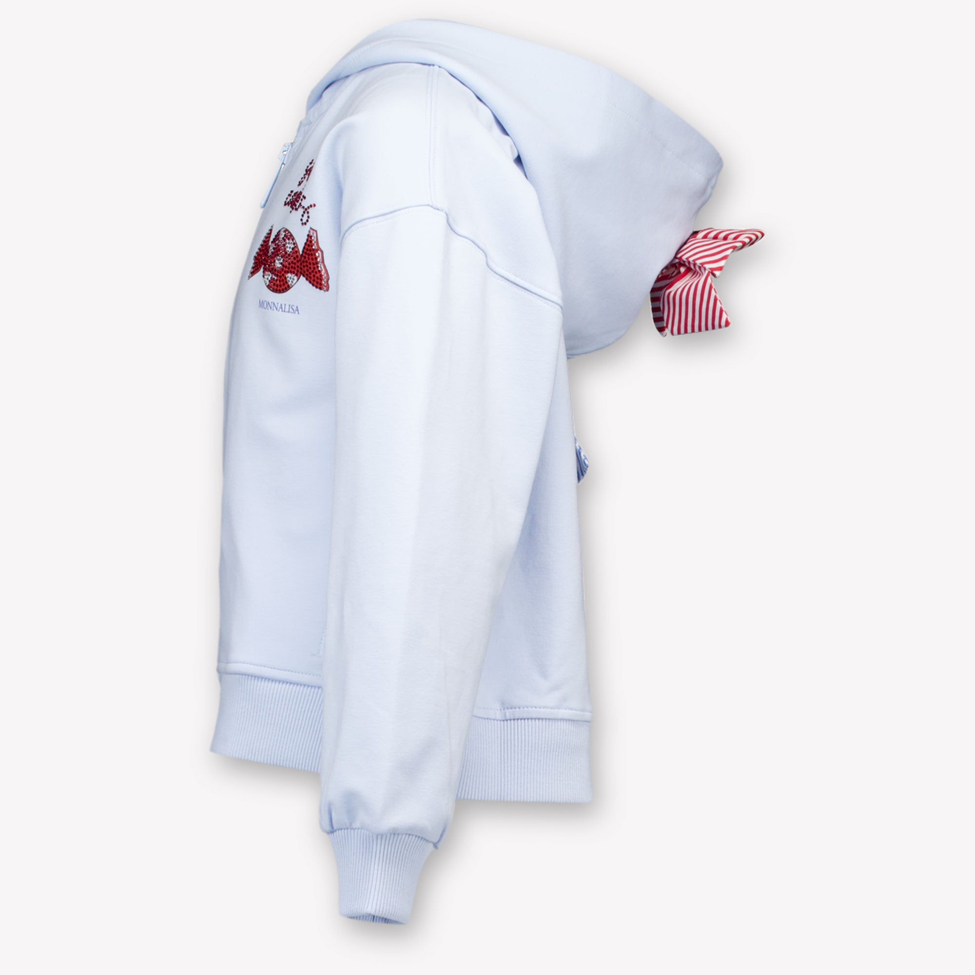 MonnaLisa Kinder Meisjes Vest In Licht Blauw