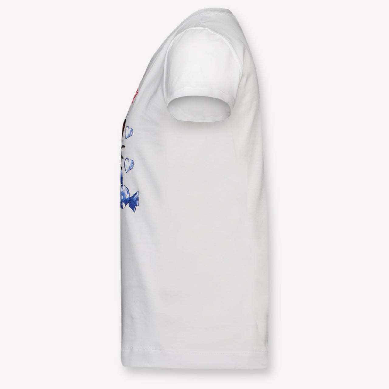 MonnaLisa Kinder Meisjes T-Shirt In Wit
