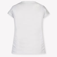MonnaLisa Kinder Meisjes T-Shirt In Wit