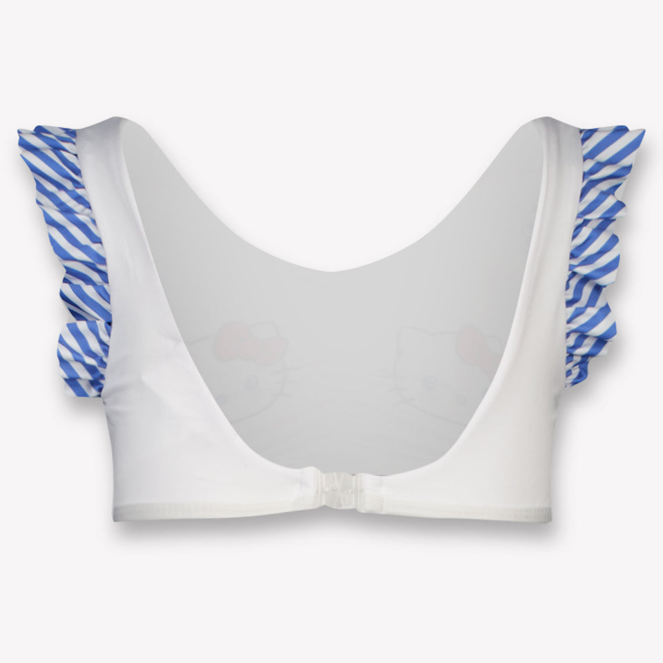 MonnaLisa Kinder Meisjes Zwemkleding In Wit