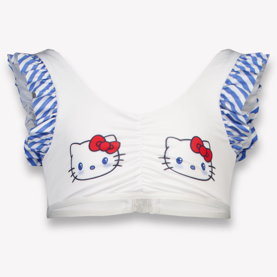 MonnaLisa Kinder Meisjes Zwemkleding In Wit