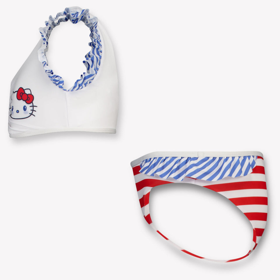 MonnaLisa Kinder Meisjes Zwemkleding In Wit