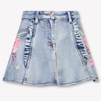 MonnaLisa Kinder Meisjes Rokje In Jeans