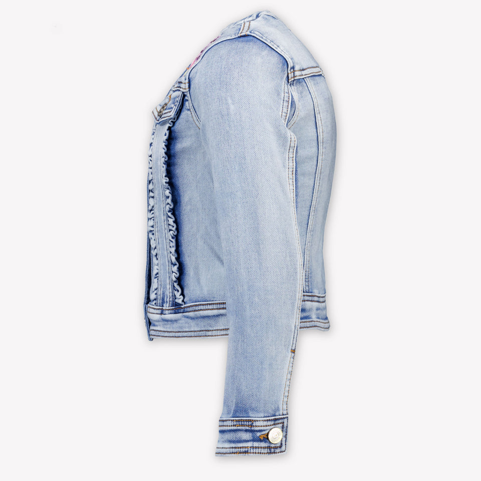 MonnaLisa Kinder Meisjes Spijkerjassen In Blauw