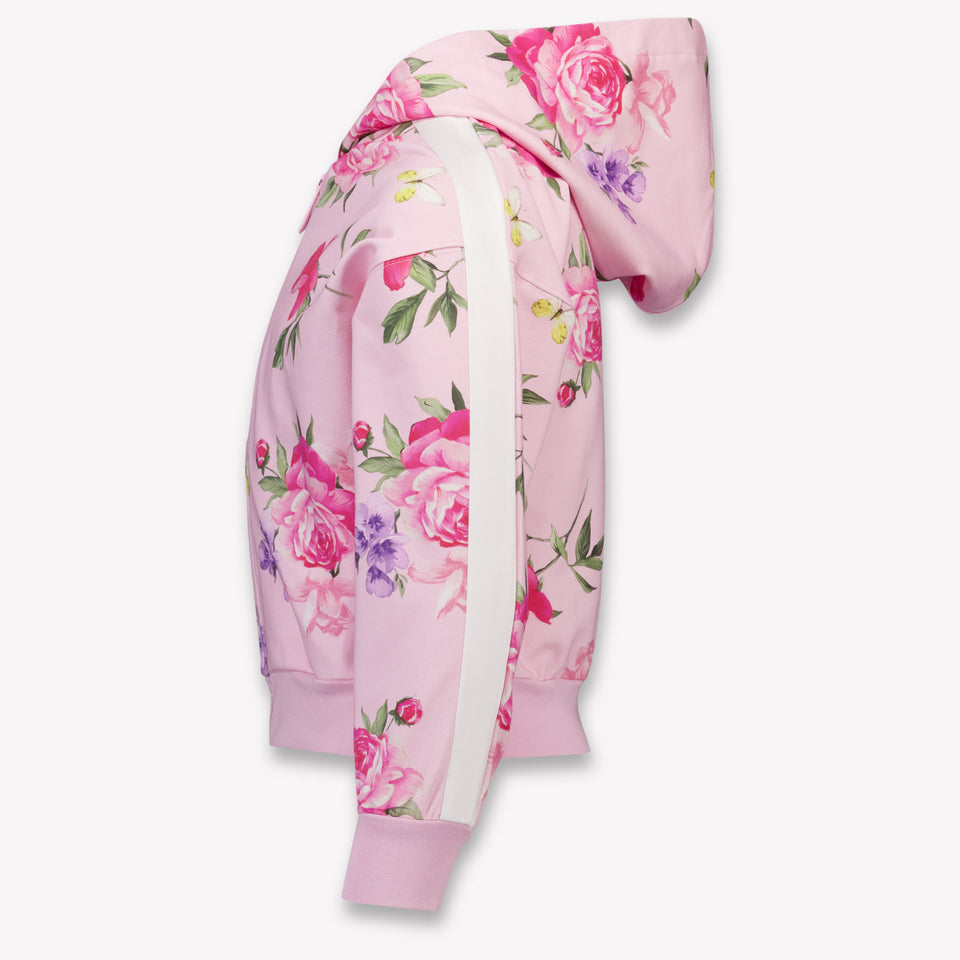 MonnaLisa Kinder Meisjes Vest In Licht Roze