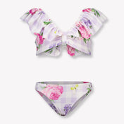 MonnaLisa Kinder Meisjes Zwemkleding In Lila