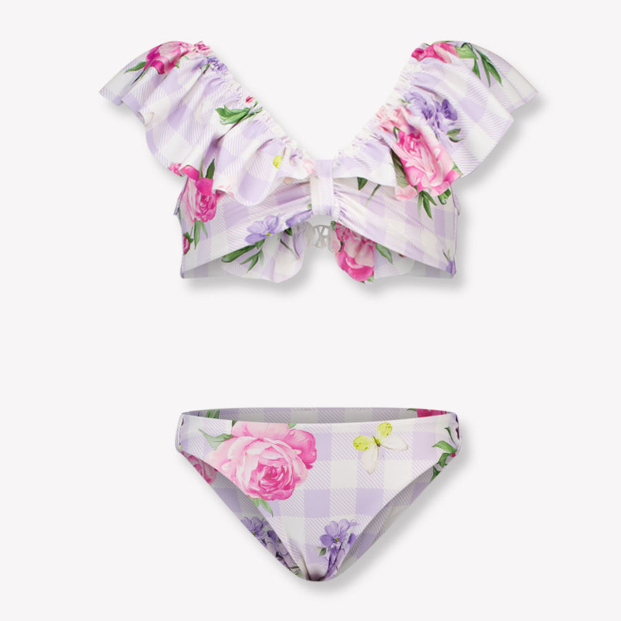 MonnaLisa Kinder Meisjes Zwemkleding In Lila