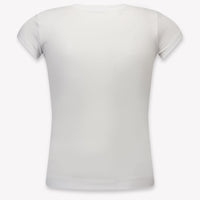 MonnaLisa Kinder Meisjes T-Shirt In Wit