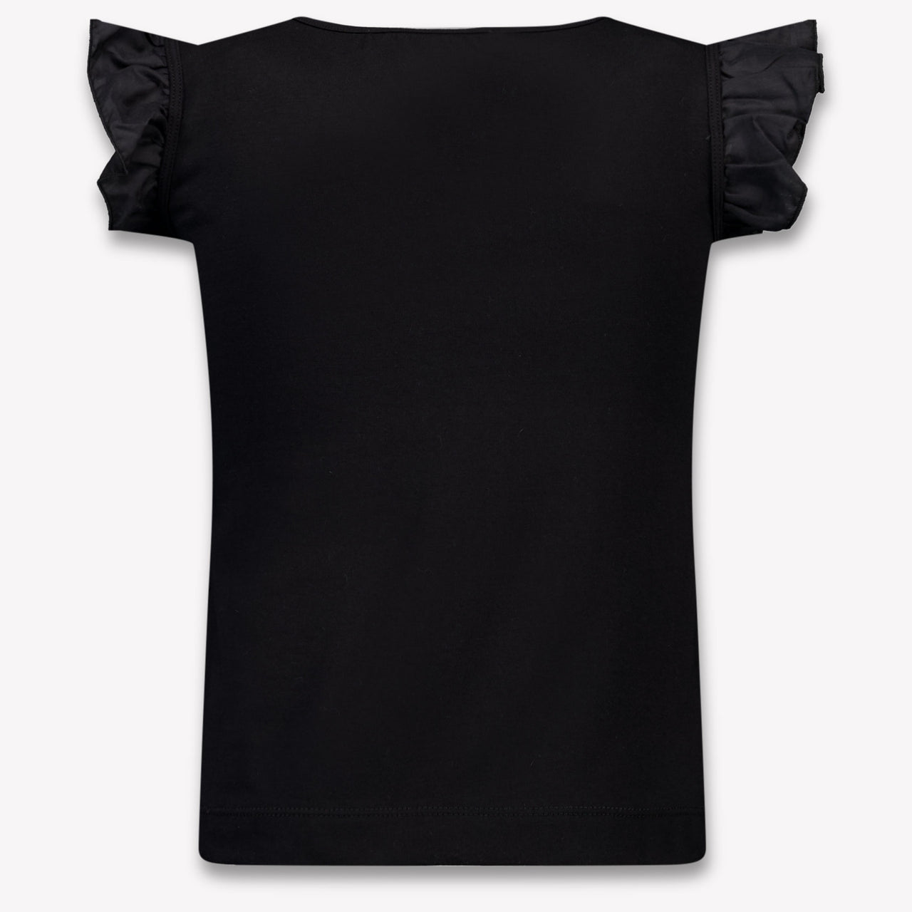 MonnaLisa Kinder Meisjes T-Shirt In Zwart