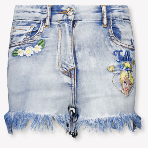 MonnaLisa Kinder Meisjes Shorts In Jeans