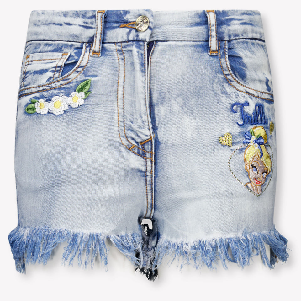 MonnaLisa Kinder Meisjes Shorts In Jeans