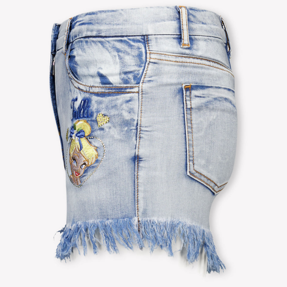 MonnaLisa Kinder Meisjes Shorts In Jeans