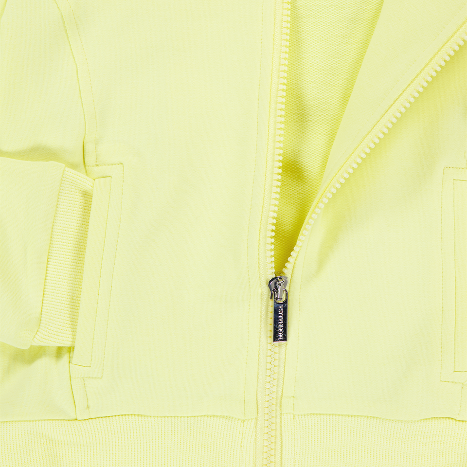 MonnaLisa Kinder Meisjes Vest In Geel