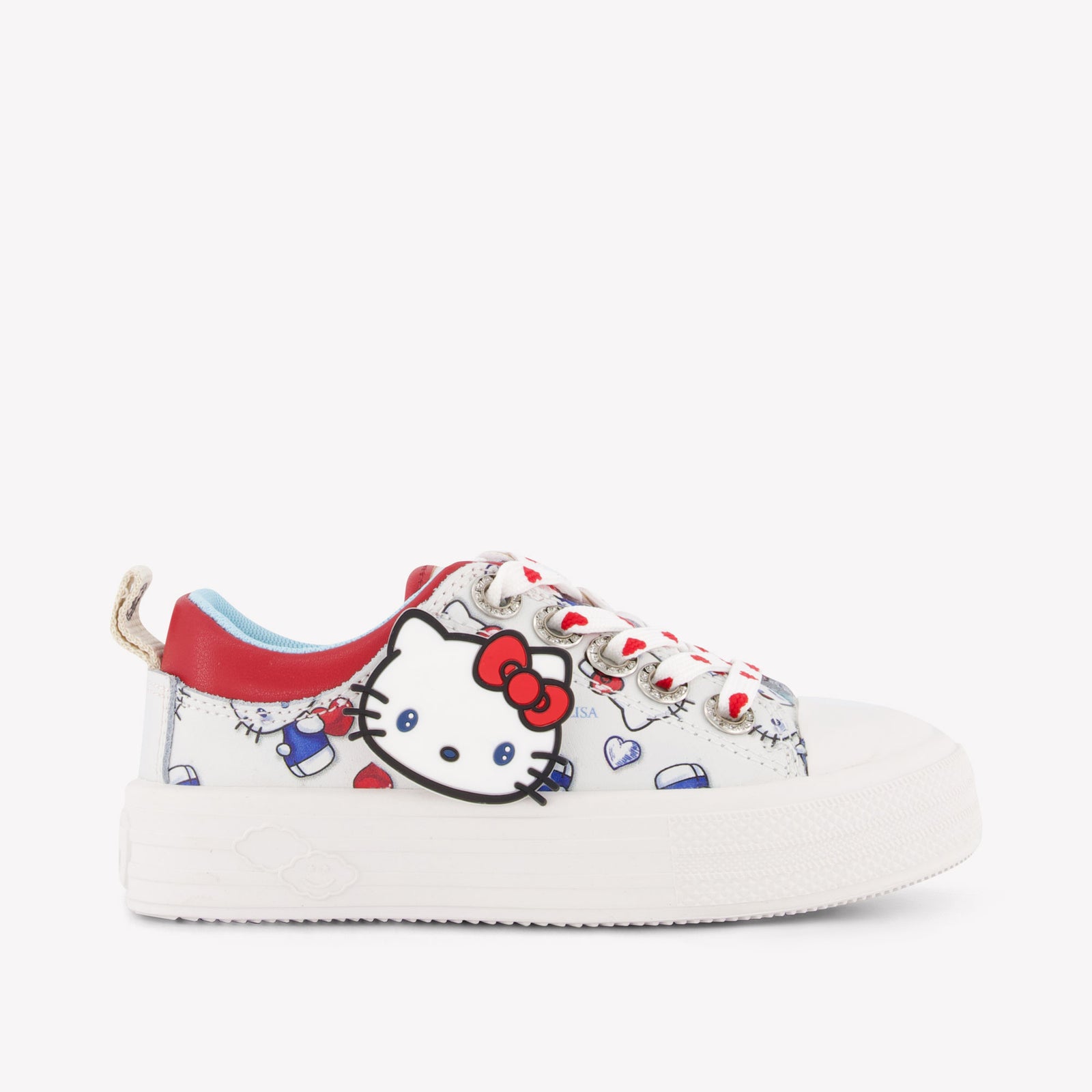 MonnaLisa Meisjes Sneakers In Wit
