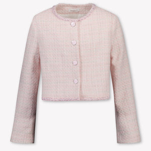 MonnaLisa Kinder Meisjes Colbert In Licht Roze
