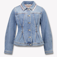 MonnaLisa Kinder Meisjes Spijkerjassen In Blauw