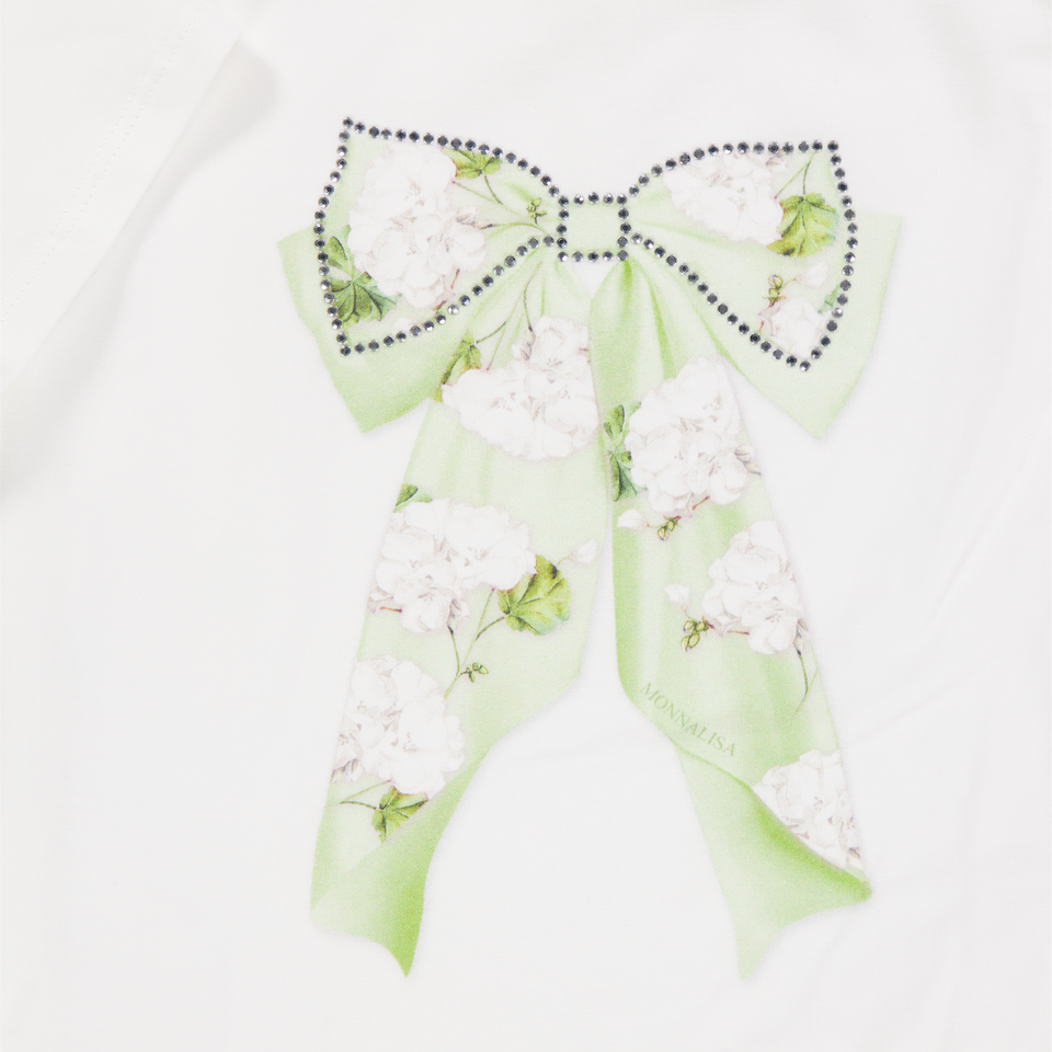 MonnaLisa Kinder Meisjes T-Shirt In Mint