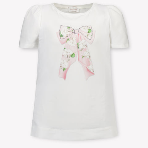 MonnaLisa Kinder Meisjes T-Shirt In Licht Roze