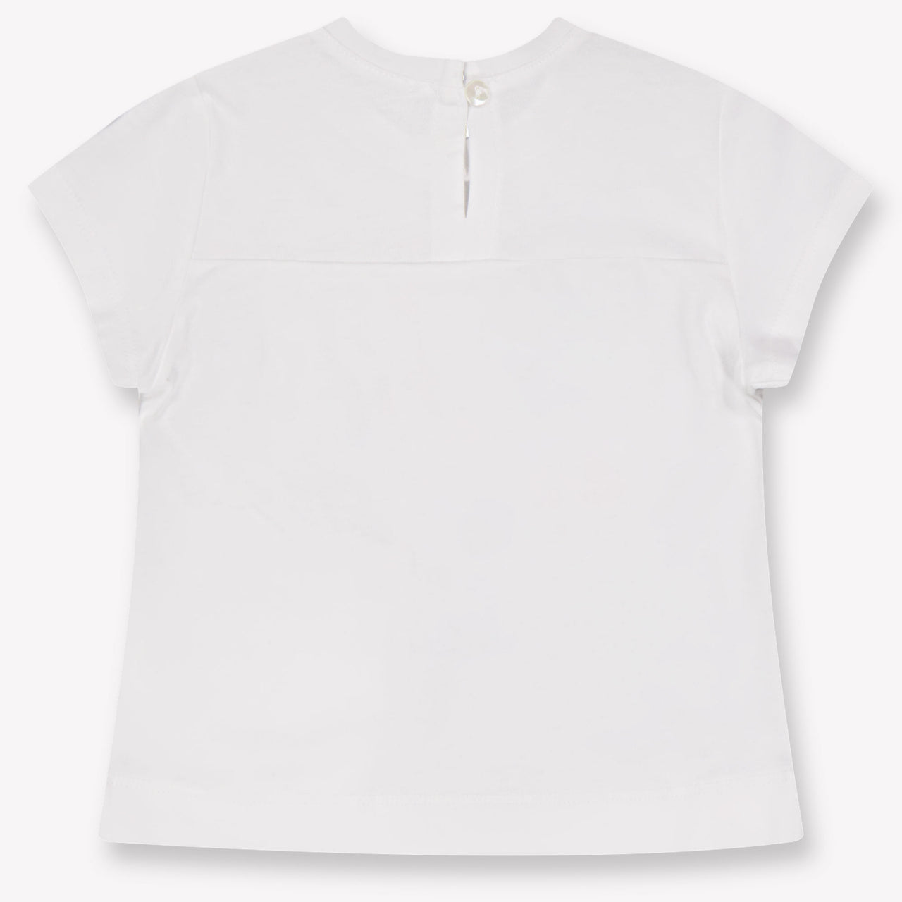 MonnaLisa Baby Meisjes T-Shirt In Wit