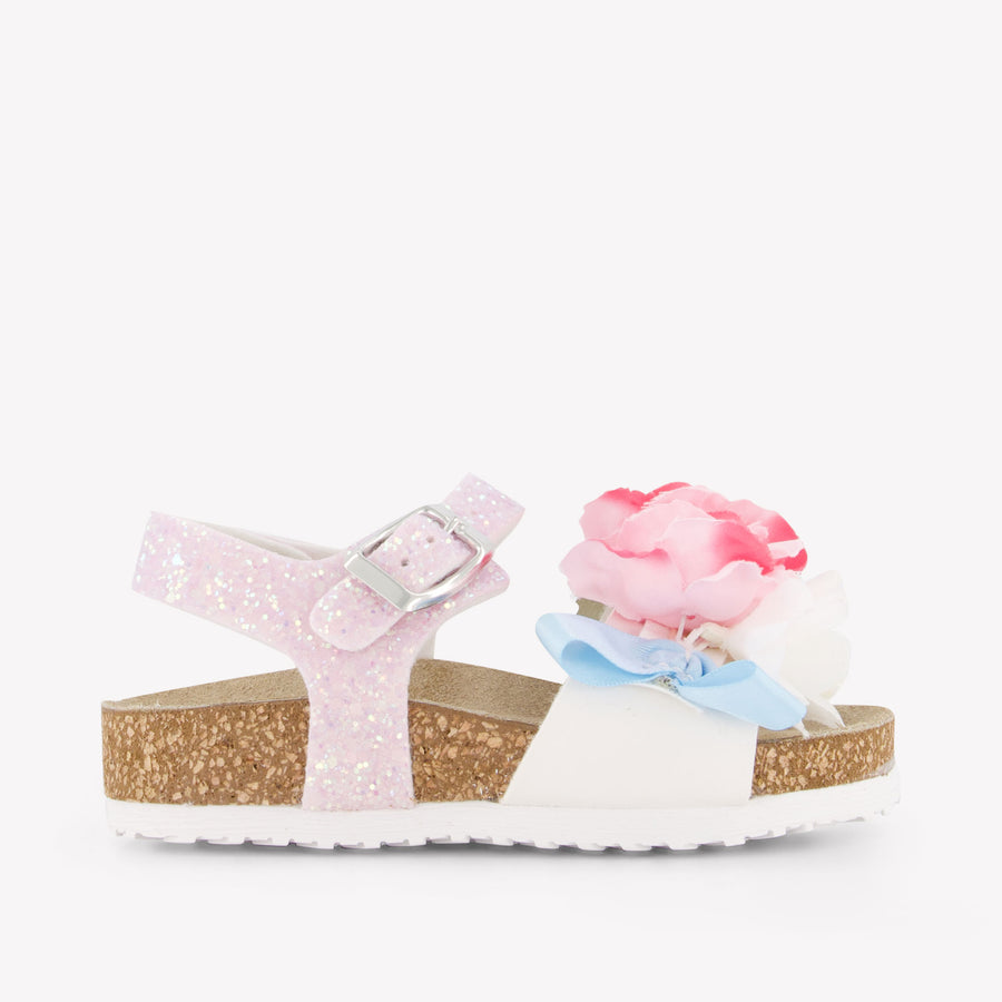 MonnaLisa Kinder Meisjes Sandalen In Roze