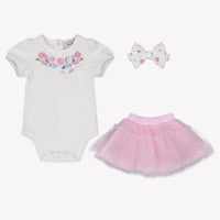 MonnaLisa Baby Meisjes Boxpakje In Licht Roze