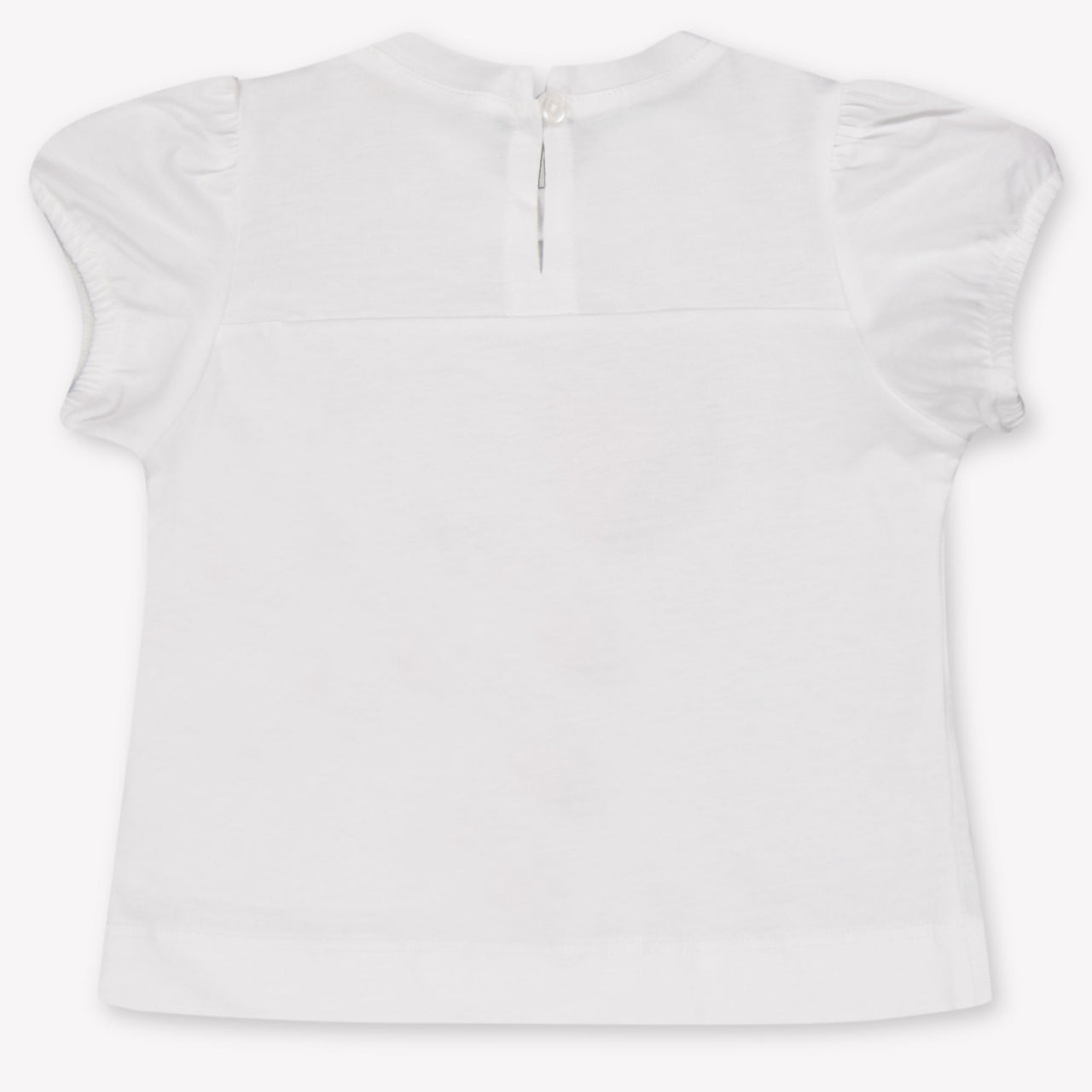 MonnaLisa Baby Meisjes T-Shirt In Wit
