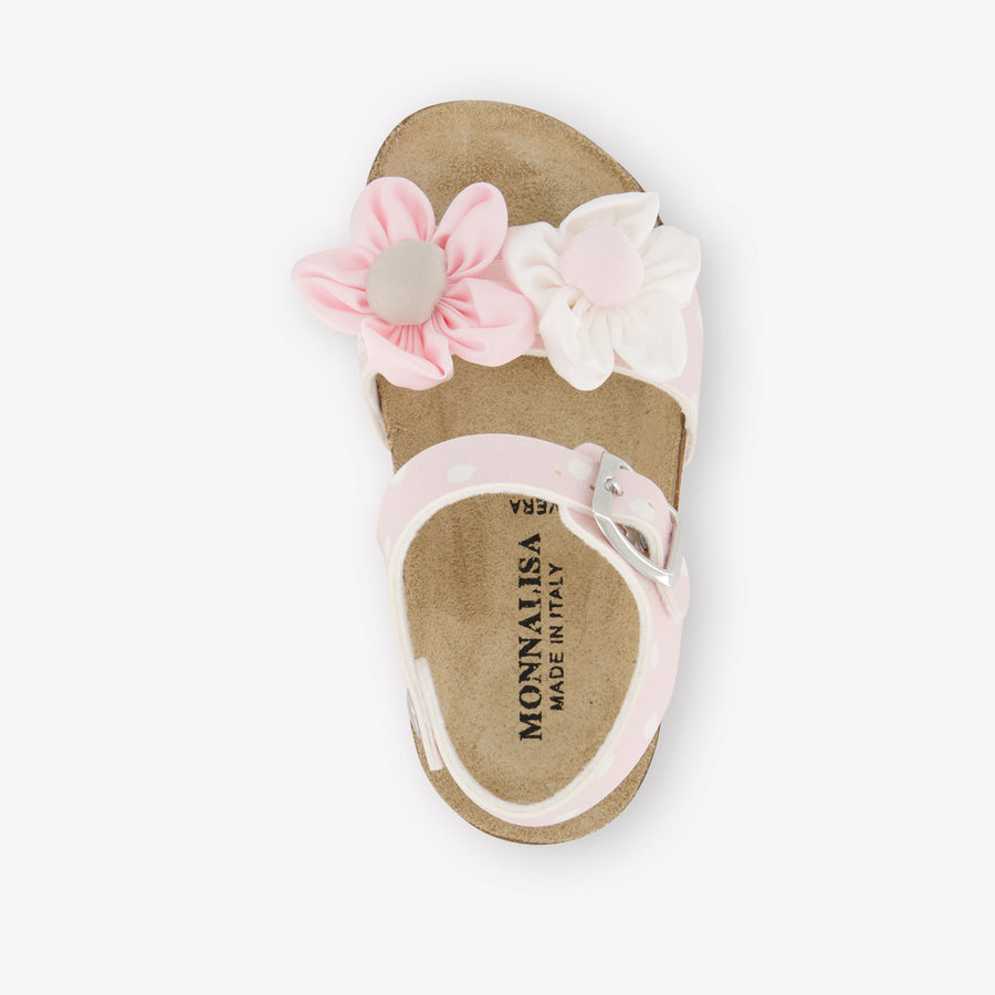 MonnaLisa Meisjes Sandalen In Licht Roze