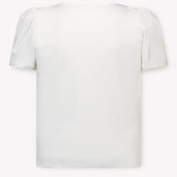MonnaLisa Kinder Meisjes T-Shirt In Wit