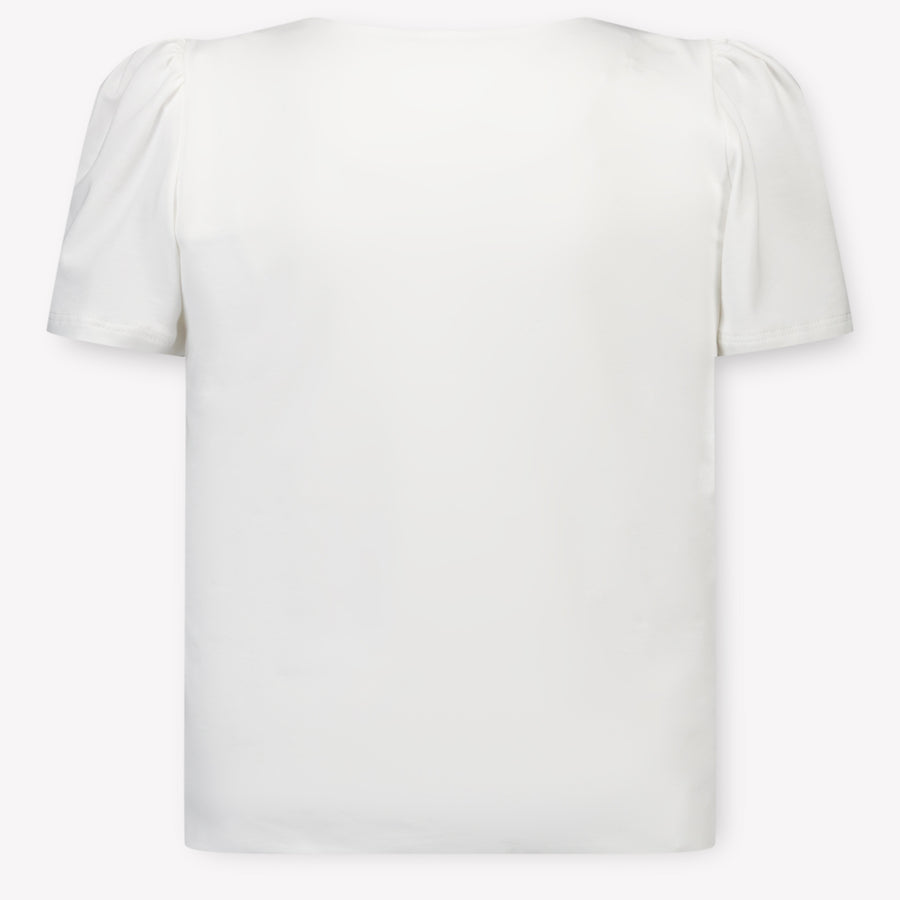 MonnaLisa Kinder Meisjes T-Shirt In Wit