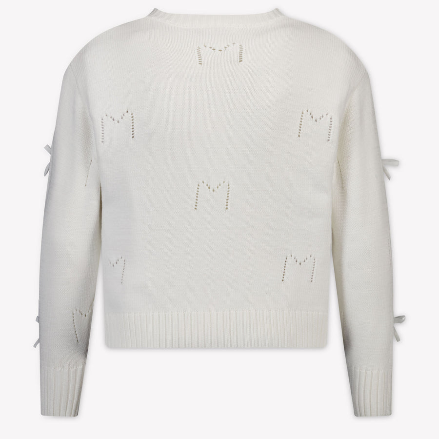 MonnaLisa Kinder Meisjes Vest In Off White