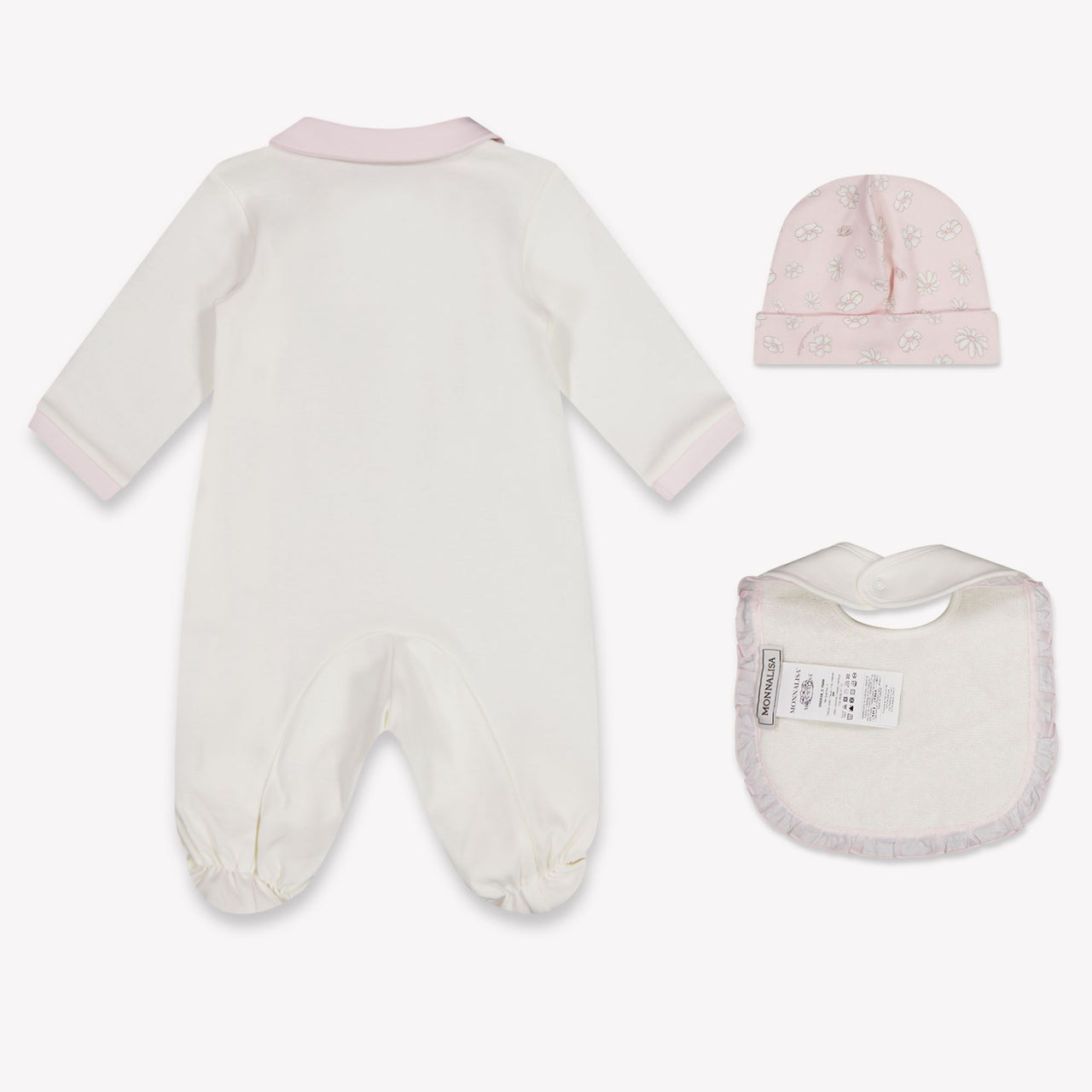 MonnaLisa Baby Meisjes Boxpakje In Off White