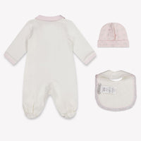 MonnaLisa Baby Meisjes Boxpakje In Off White