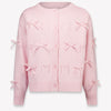 MonnaLisa Kinder Meisjes Vest In Licht Roze