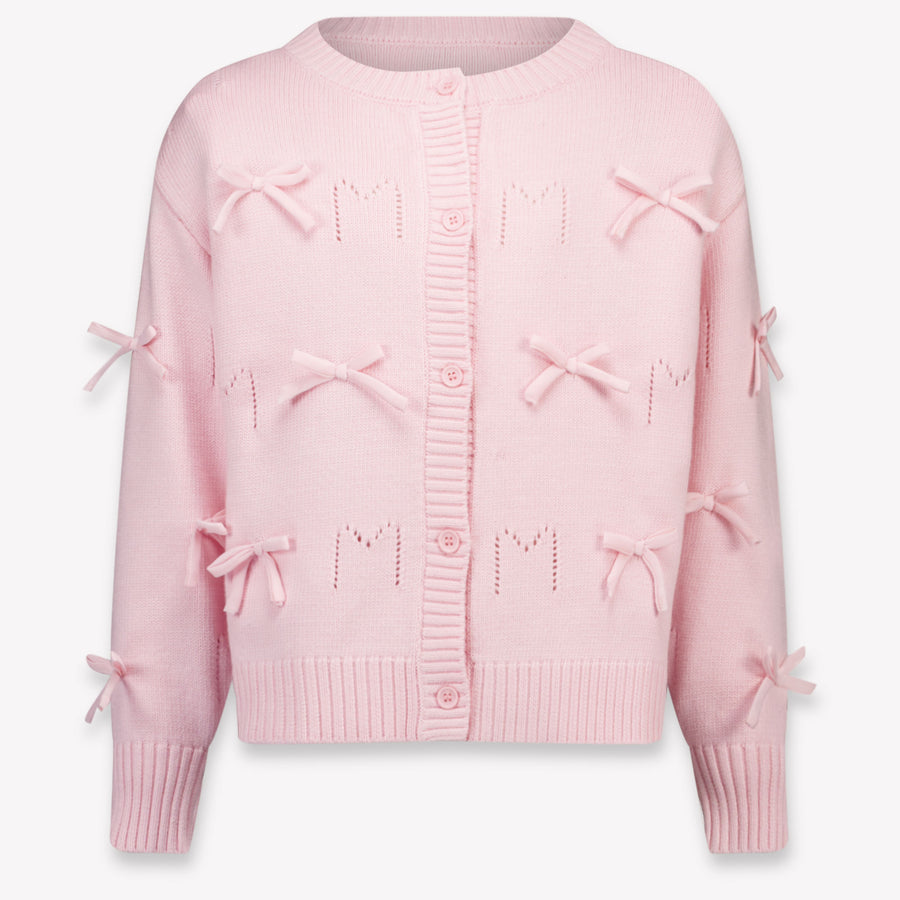MonnaLisa Kinder Meisjes Vest In Licht Roze
