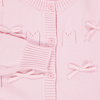 MonnaLisa Kinder Meisjes Vest In Licht Roze