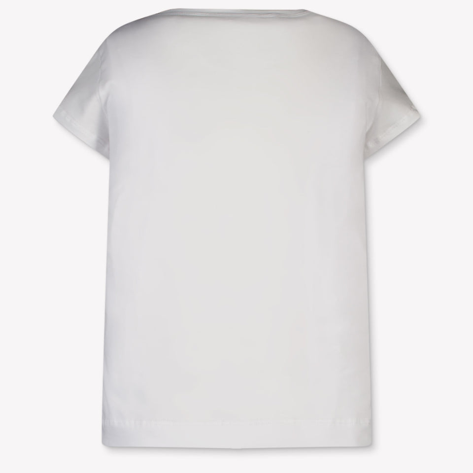 MonnaLisa Kinder Meisjes T-Shirt In Wit