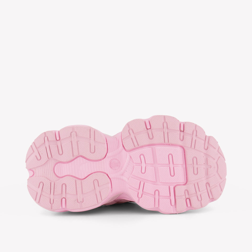 MonnaLisa Meisjes Sneakers In Licht Roze