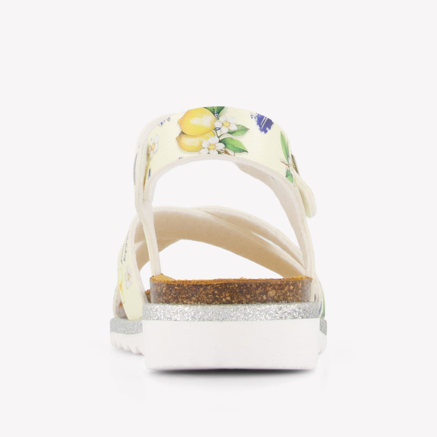 MonnaLisa Meisjes Sandalen In Geel