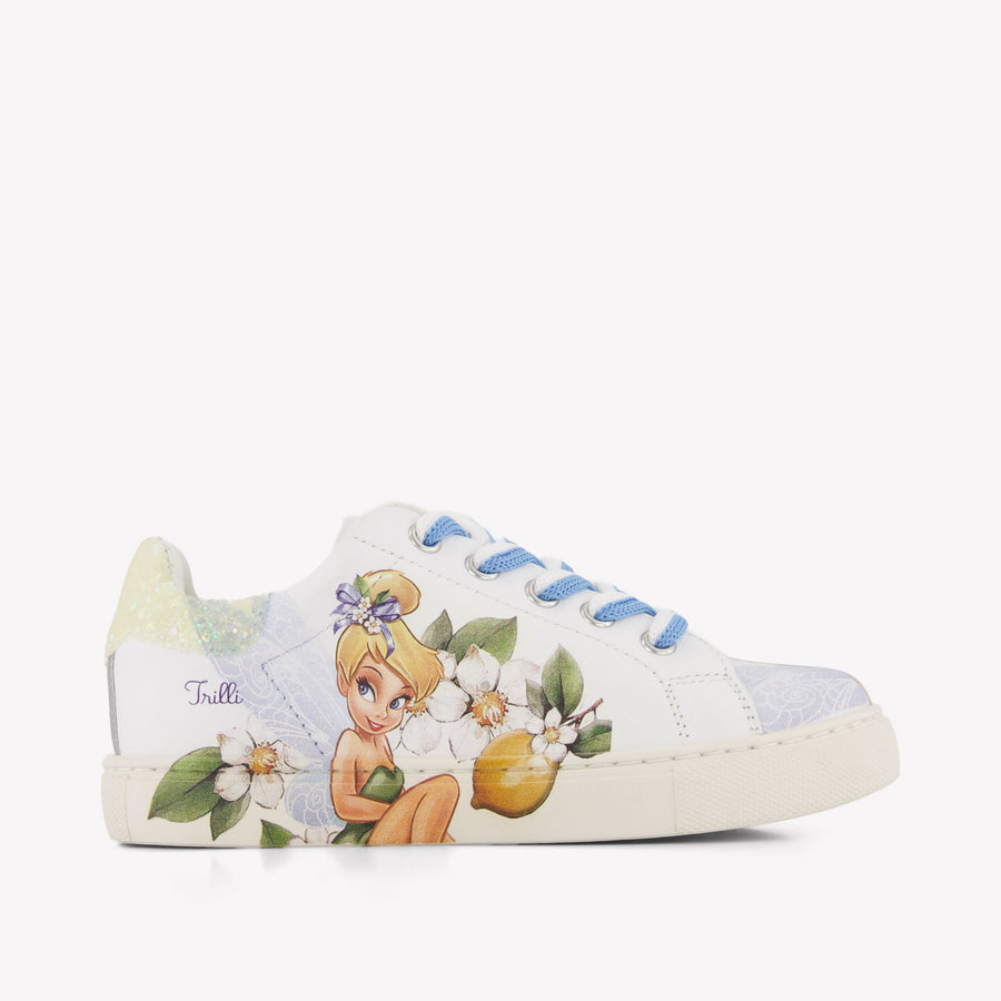 MonnaLisa Kinder Meisjes Sneakers In Wit