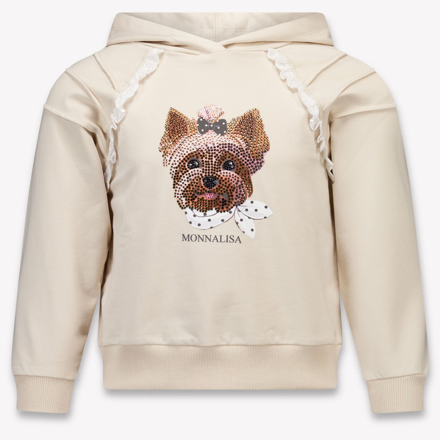 MonnaLisa Girls Sweater in Beige