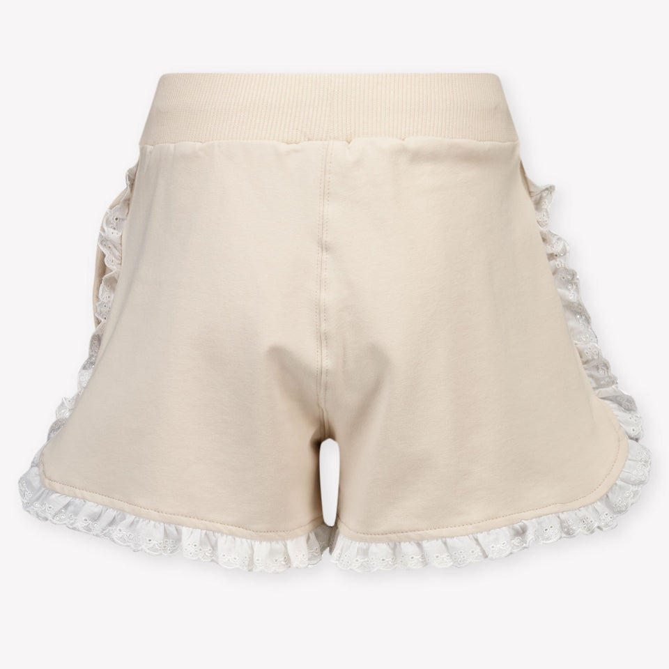 MonnaLisa Kinder Meisjes Shorts In Beige
